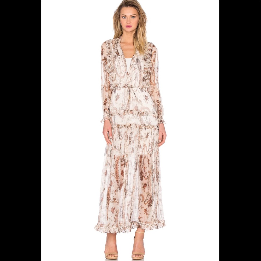 Zimmerman Paisley Mischief Frill Dress
